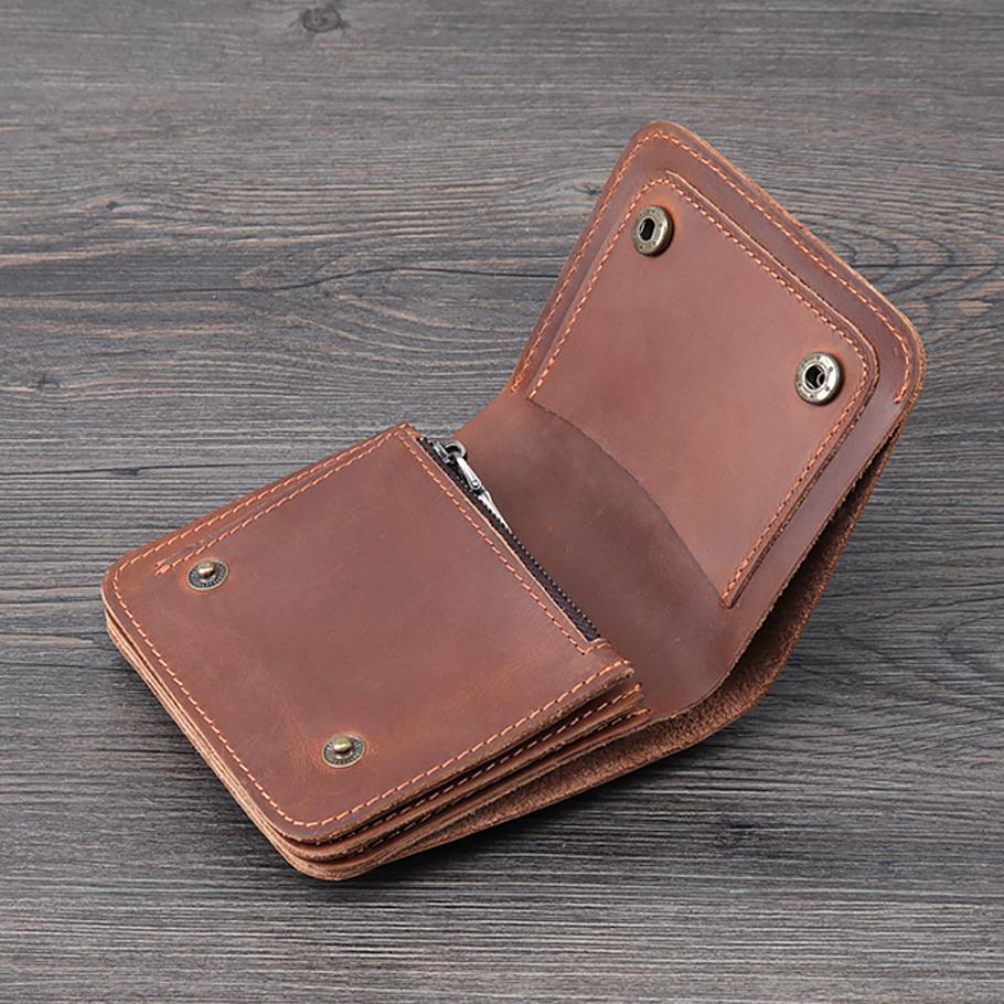 Новый мужской кожаный кошелек — фото 14