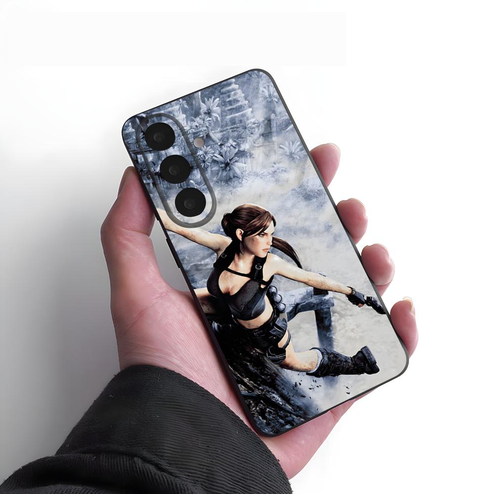 Tomb Raider Game Phone Case For Samsung S26 S25 Plus S20 S20 Plus S22 Ultra S23 FE S21 Plus S21 Ultra Soft Cover
