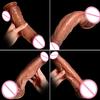 New Biggest Realistic Dildo Soft Silicone Thick Huge Penis Strapon Suction Cup Anal Sex Toys For Vagina Erotic Women Masturbator