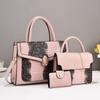 Womens Fashion Shoulder Bag With Matching Pu And Zipper Compartments For Casual Outings