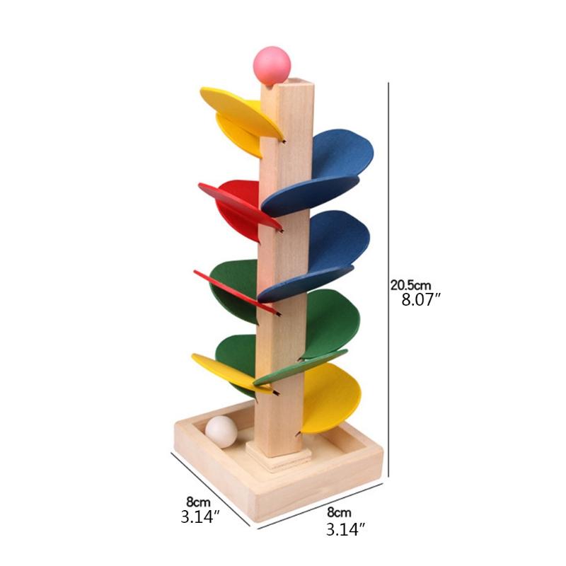 1Set Learning Block Disassembled Interactive Educational Baby Blocks Toddlers Sensory Stacking Blocks Tumble Block