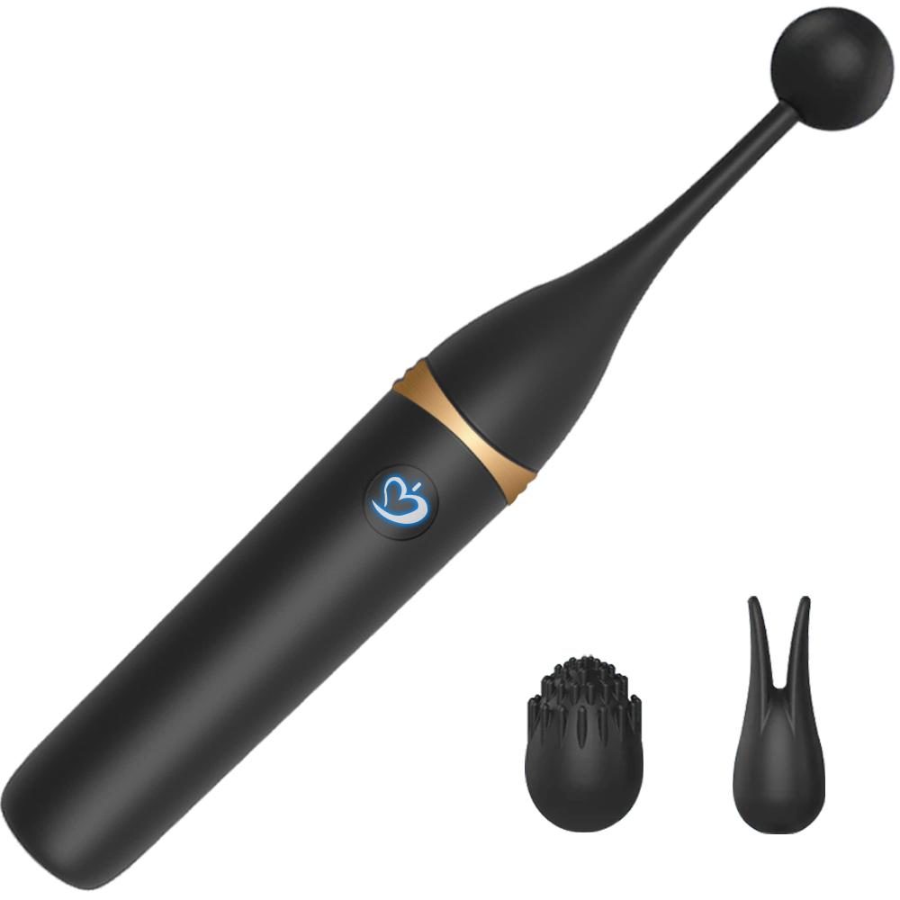 3-Head Replaceable Powerful High-Frequency Vibrator G Spot  Nipple Clitoris Stimulator Massage Sex Toys for Women Adult Products