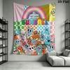 Gumball A Wall Hanging Printed Fabric Blanket Decorative Tapestries for Bedroom Living Room Home Decor