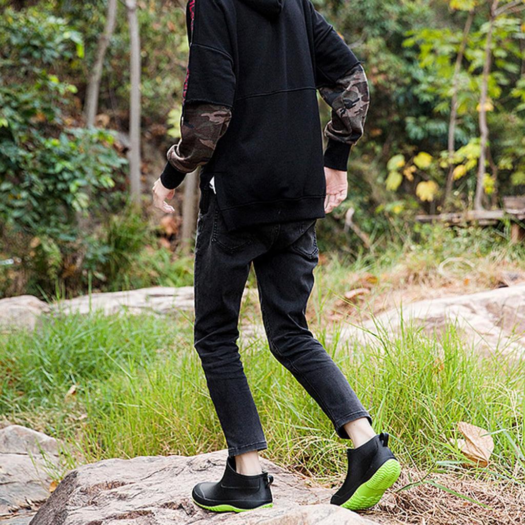 And Waterproof Rain Rain Fully Rain Waterproof Short Easy To Walk Suitable for Farm Rain or Rainy Size Japanese Shoe Men's Women's Shoes, Boots,