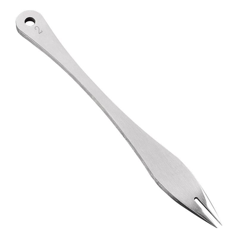 

Leather Wing Divider Tool Leather Working Tool Perfect For Leather Craft 2Mm Spacing срібний
