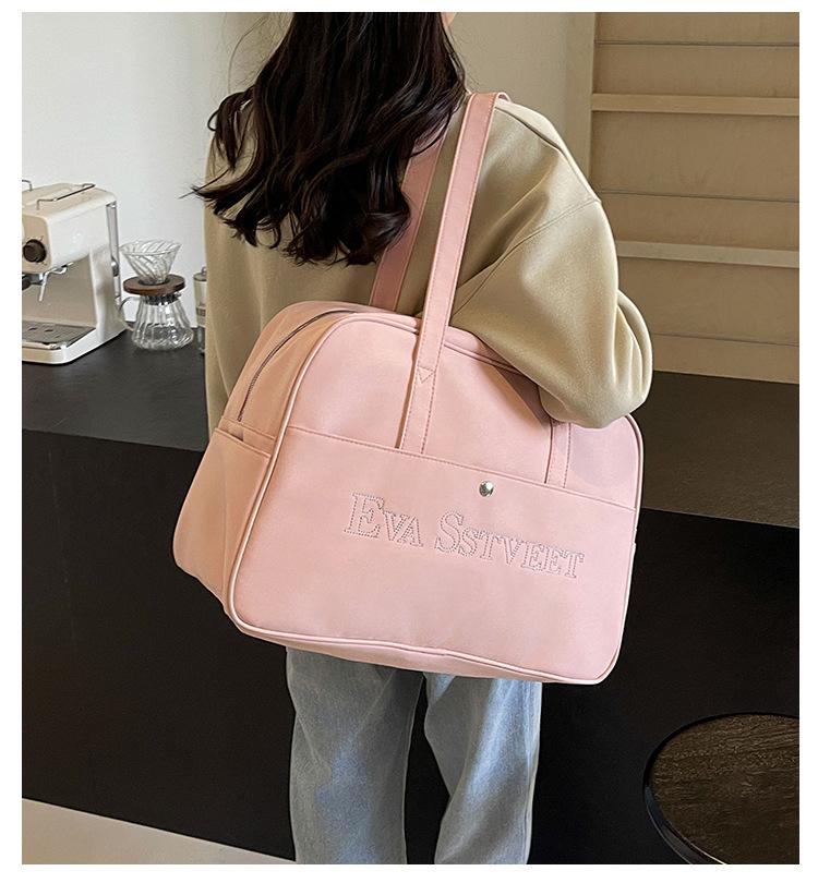 Damen Leichte Wasserdichte Sport-Duffle-Reisetasche mit Großem Fassungsvermögen