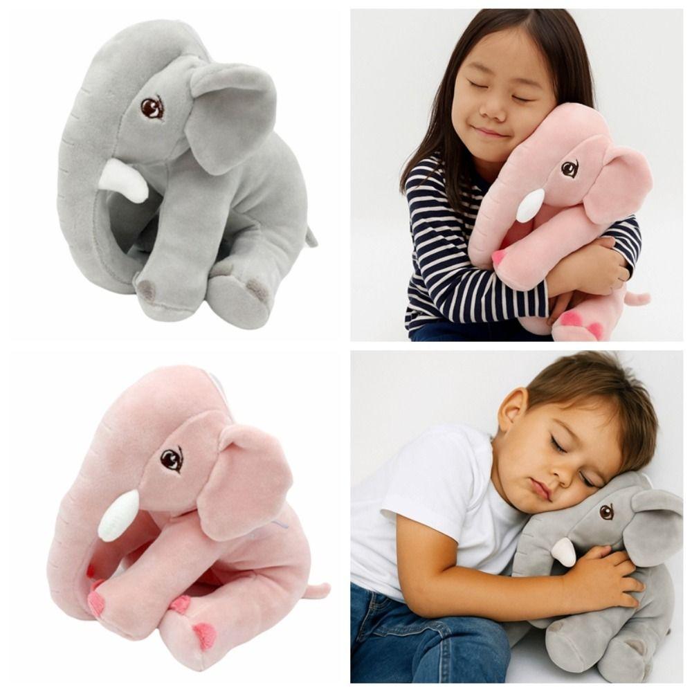 Stuffed Animals Elephant Plush Throw Pillow Elephant Doll Stuffed Elephant Toy  Children Gift