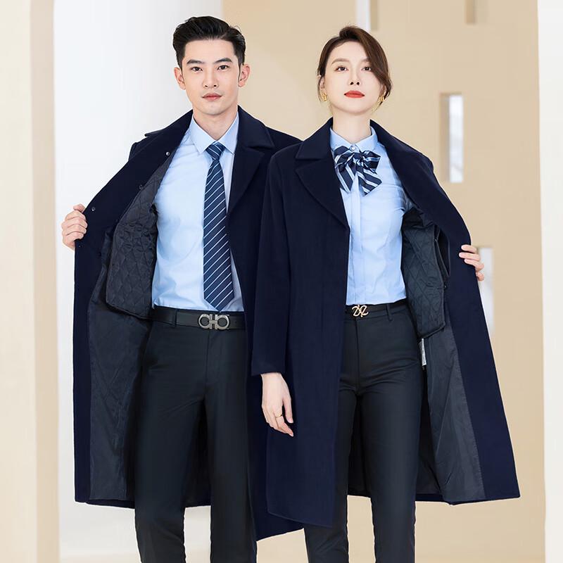 

Пальто унисекс Taluoman средней длины из смесовой шерсти со съемной подкладкой 2XL