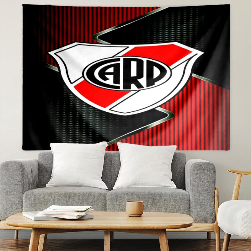 River Plate Emblem Tapestry Accessories Playroom Tapestry, for Bedroom,Livingroom, dormitory Room Wall Decor Fan Birthday Gifts