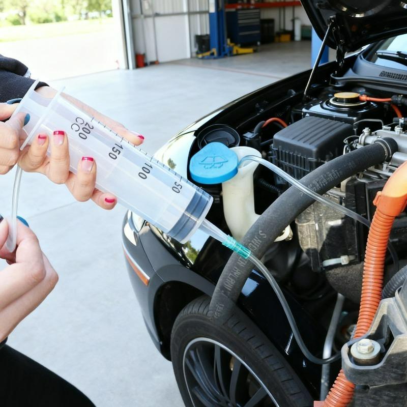 Motorcycle Bleed Kit Brake Caliper Gas Bleed Syringe Tool for Hydraulic Disc Brake Universal for Honda Yamaha Kawasaki Suzuki