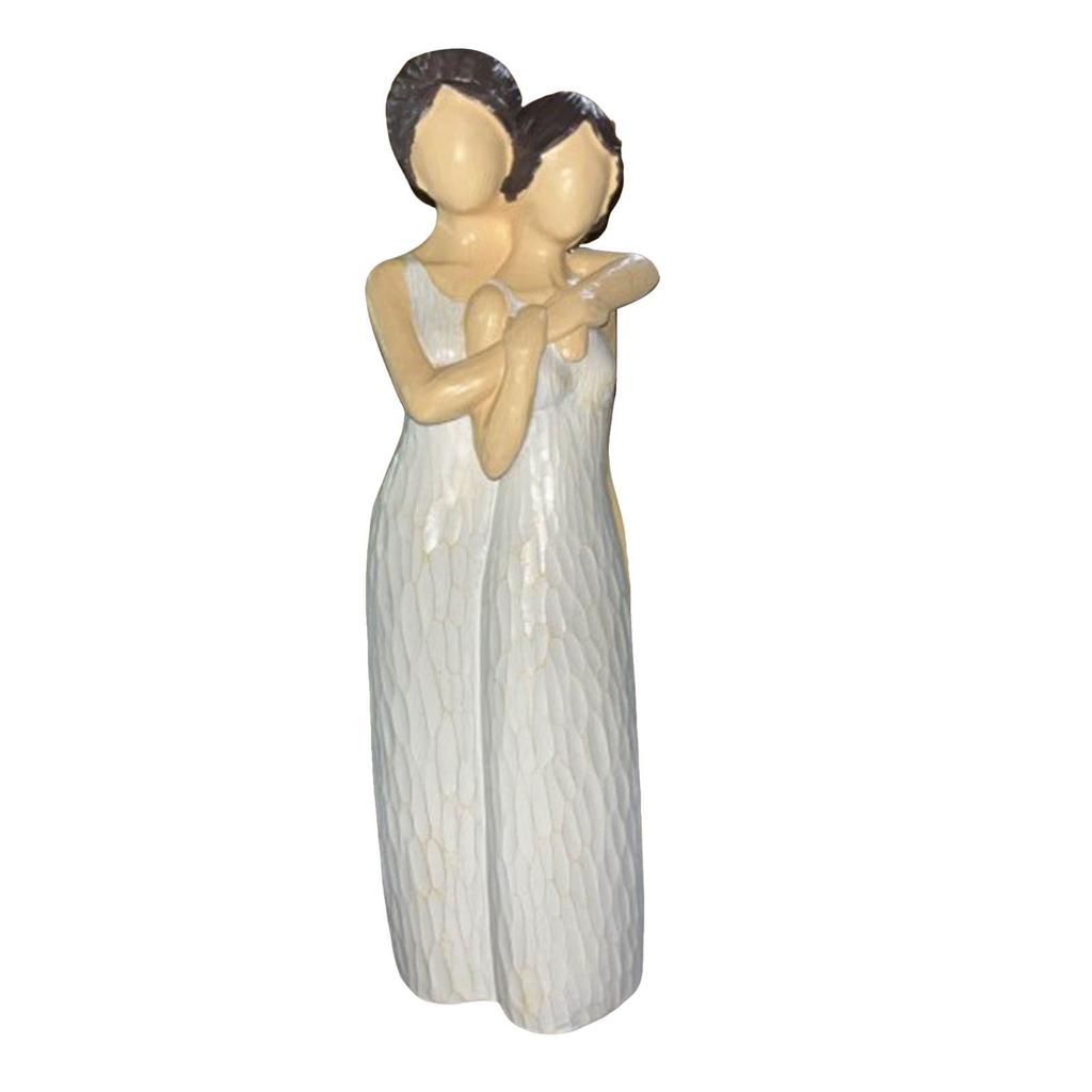 Mother'S Day Birthday Gifts For Mom Home Ornament Desk Decoration Bedroom Standing Mom And Daughter Ornaments