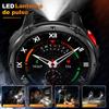 New Outdoor Smart Watch 1.7 ” 1100mAh Large Battery IP68 Waterproof LED Flashlight Bluetooth Call Sports Men Fitness Bracel
