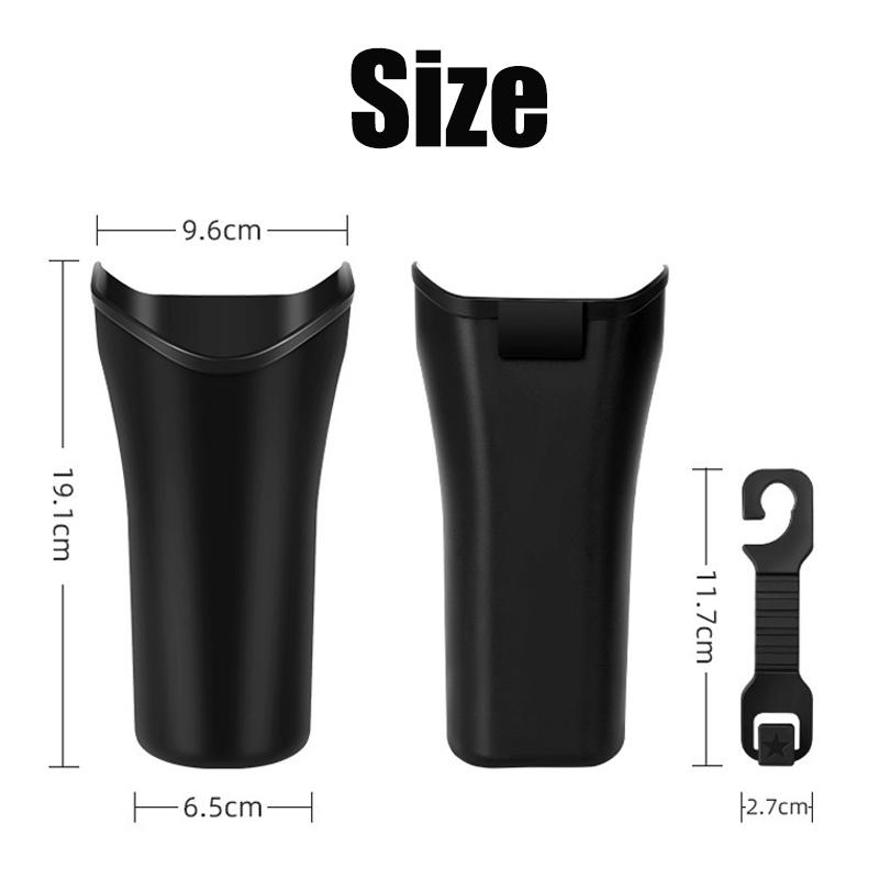 Muliti-function Car Storage Holder with Car Seat Back Hook for Umbrella Garbage Storage Box Car Garbage Can Cup Holder Wholesale