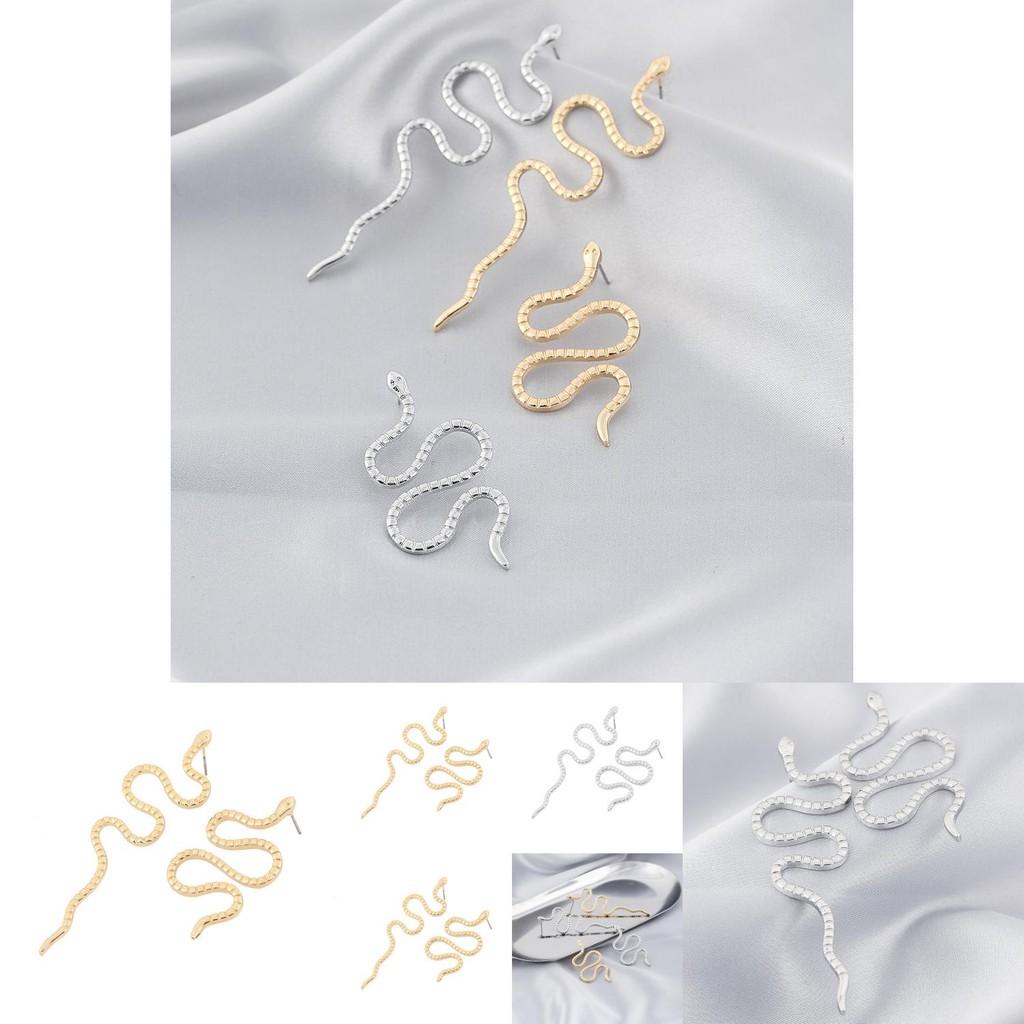 Trendsetting Snake Element Earrings Classy And Versatile Statement Ear Accessories