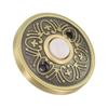 Retro Style Illuminates Doorbell Button Strong Metal Construction Easy Installation Suitable for Houses Apartments