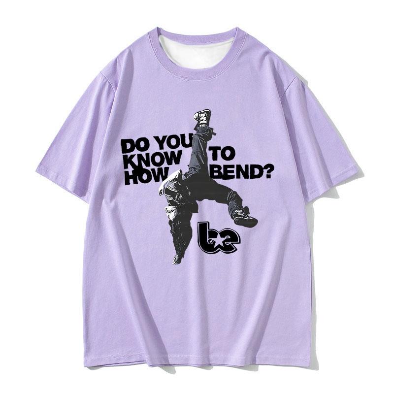 Billie Eilish Hit Me Hard and Soft Do You Know To How Bend Print T-shirts Men Women Fashion Pop Music T Shirts Oversized T-shirt