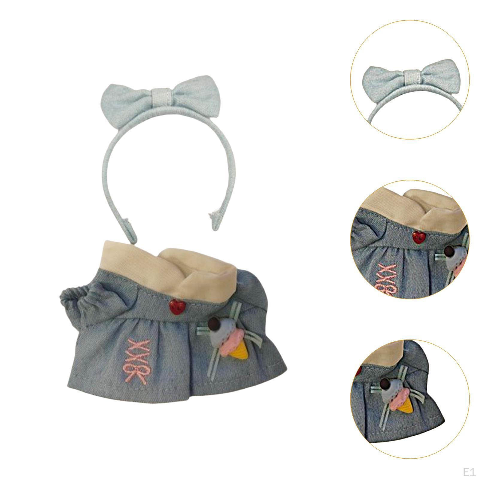 Плюшевая кукла платье комплект одежды создай свою собственную куклу фото реквизит — фото 5