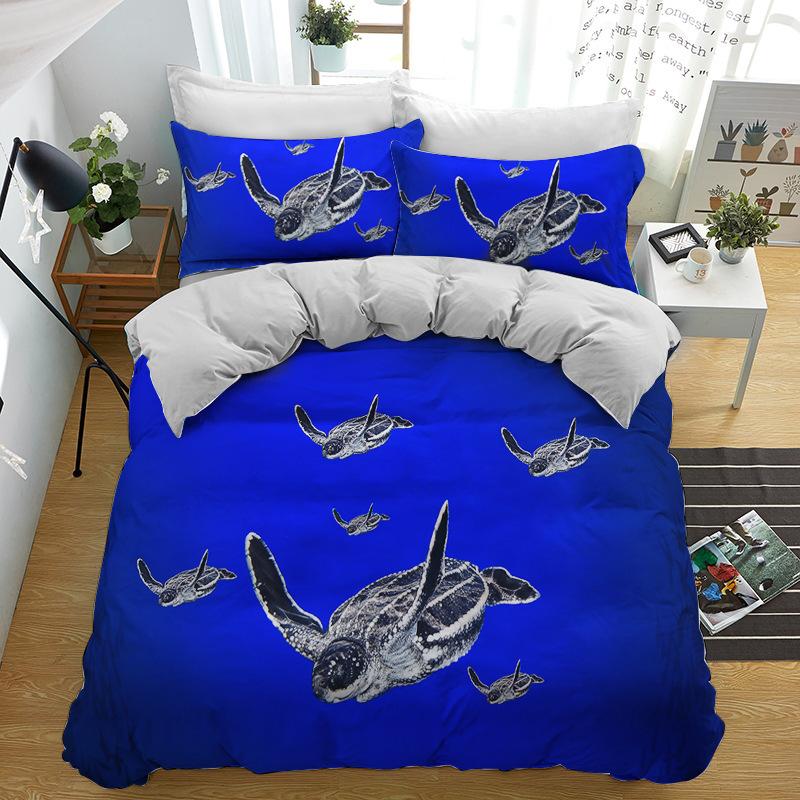 

Трехкомпонентный комплект для цифровой 3D-печати quilt cover 135 * 200 * 1 pillowcase 50 * 75 * 1