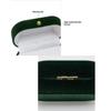 1 Pcs Felt Ring Box Mini Portable Ear Stud Jewelry Box Wedding Ring Pair Box Jewelry Storage Box
