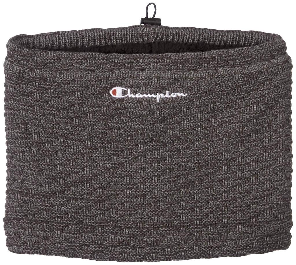 Champion Neck Knit and Free Size Warmer, Boa, 788-0029, Gray,