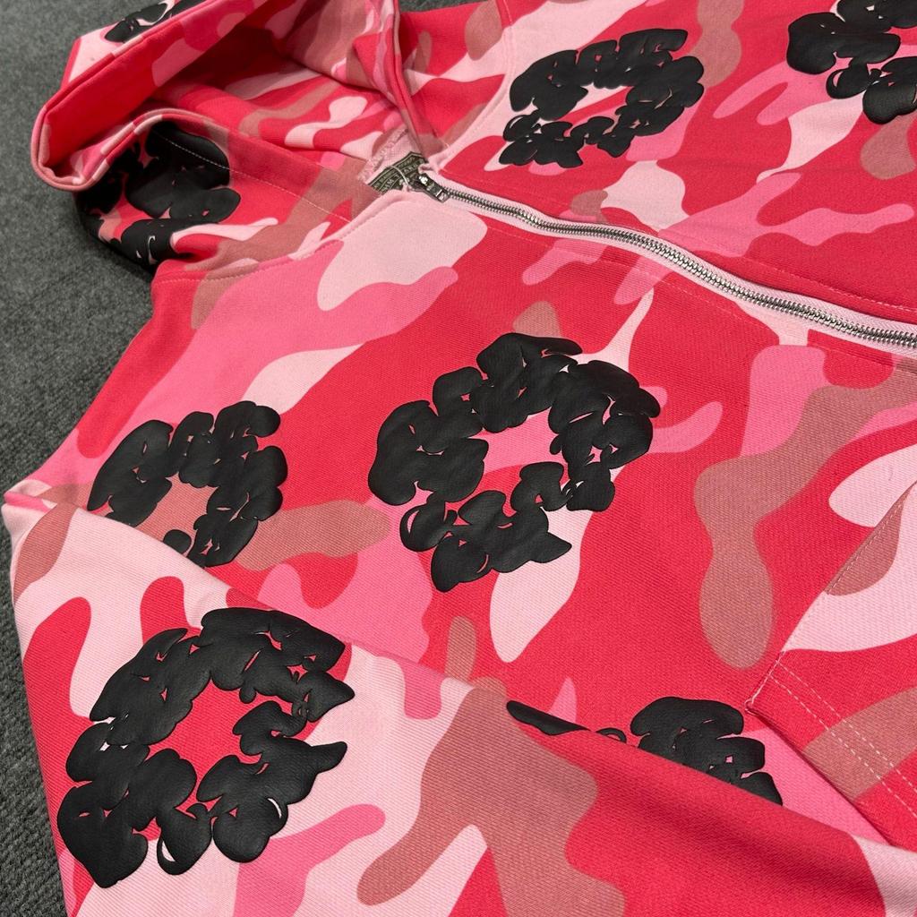 Sweat à capuche unisexe camouflage 2025 - Collection Automne/Hiver