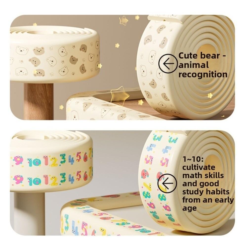 NBR Anti-collision Strip Traceless Desk Corner Strip New Table Edge Protective Mat  Home Protection