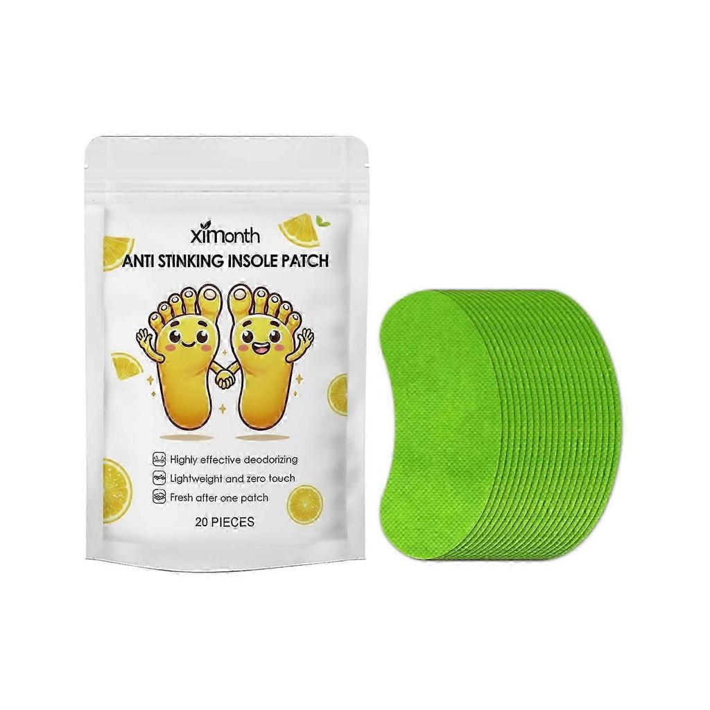 Ximonth Insole Deodorant Patch Deodorant Moisture Moisture Moisture Fresh Smell Comfortable Fit For