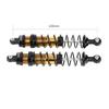 LCX Racing 1/10 RC Crawler 100mm 2pcs Shock Absorber Suspension Damper for TRX4 TRX6 SCX10 II III PRO UTB10 Gen8 Gen9 Upgrades