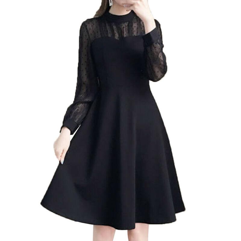 Plus Size Womens Sexy Mesh Patchwork 