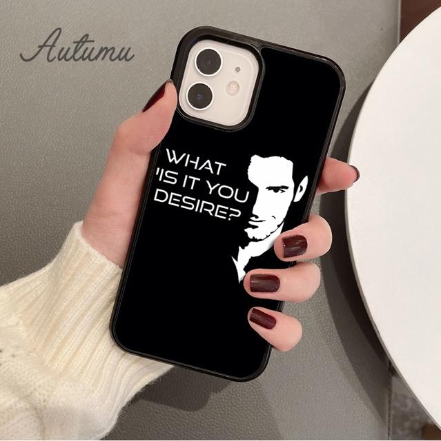 Lucifer TV Phone Case for iPhone 11 12 13 14 Pro Max Mini X XR XS SE 2020 5 6S 7 8 Plus Samsung Galaxy S21 S22 Cover Shell