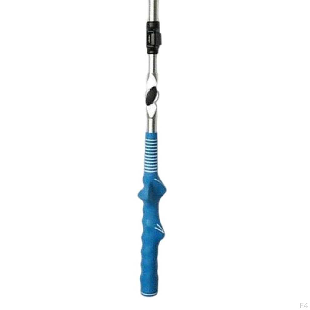 Golf Swing Trainer Telescopic Training Aid 31inch Foldable Warm up Stick