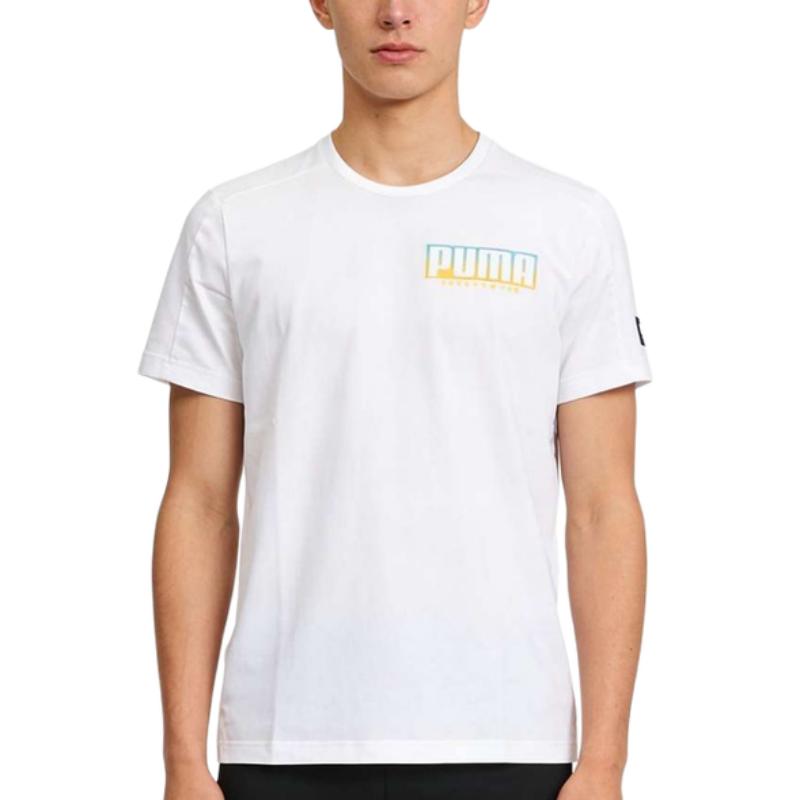 Puma Breathable Round Neck Short Sleeve T-Shirt Men tops 583823-52 XL