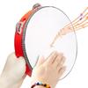 Dancing Toys Tambourine Drum 4/6/7/8/9/10in Percussion Drum  Children Educational