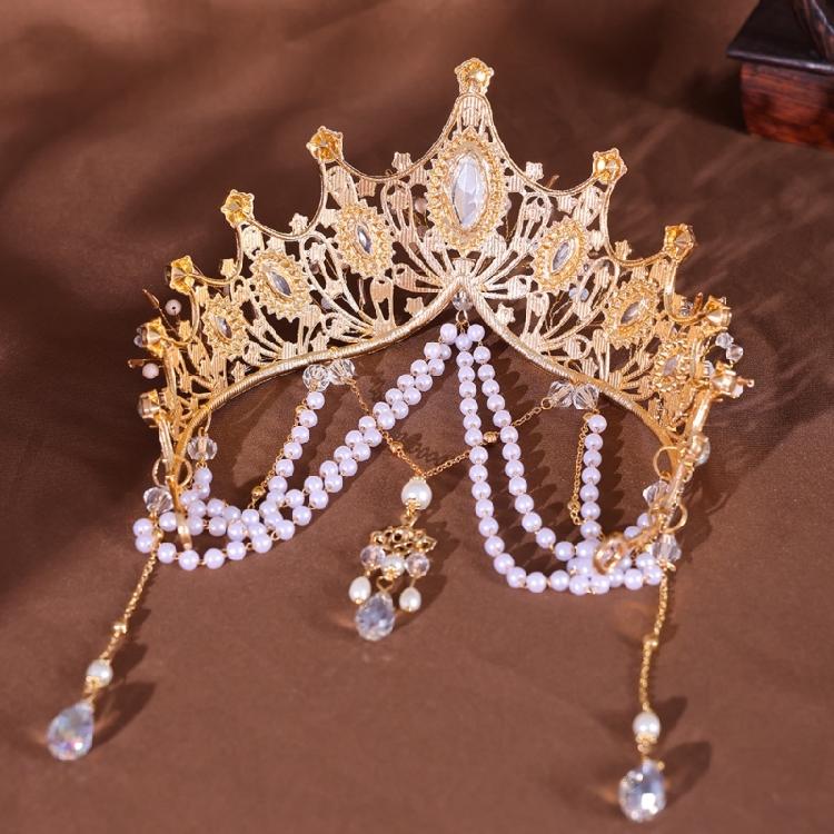 Pearls Hair Accessory for Women and Girls Elegant Fringed Design Comfortable Wear Headpiece for Family Gatherings