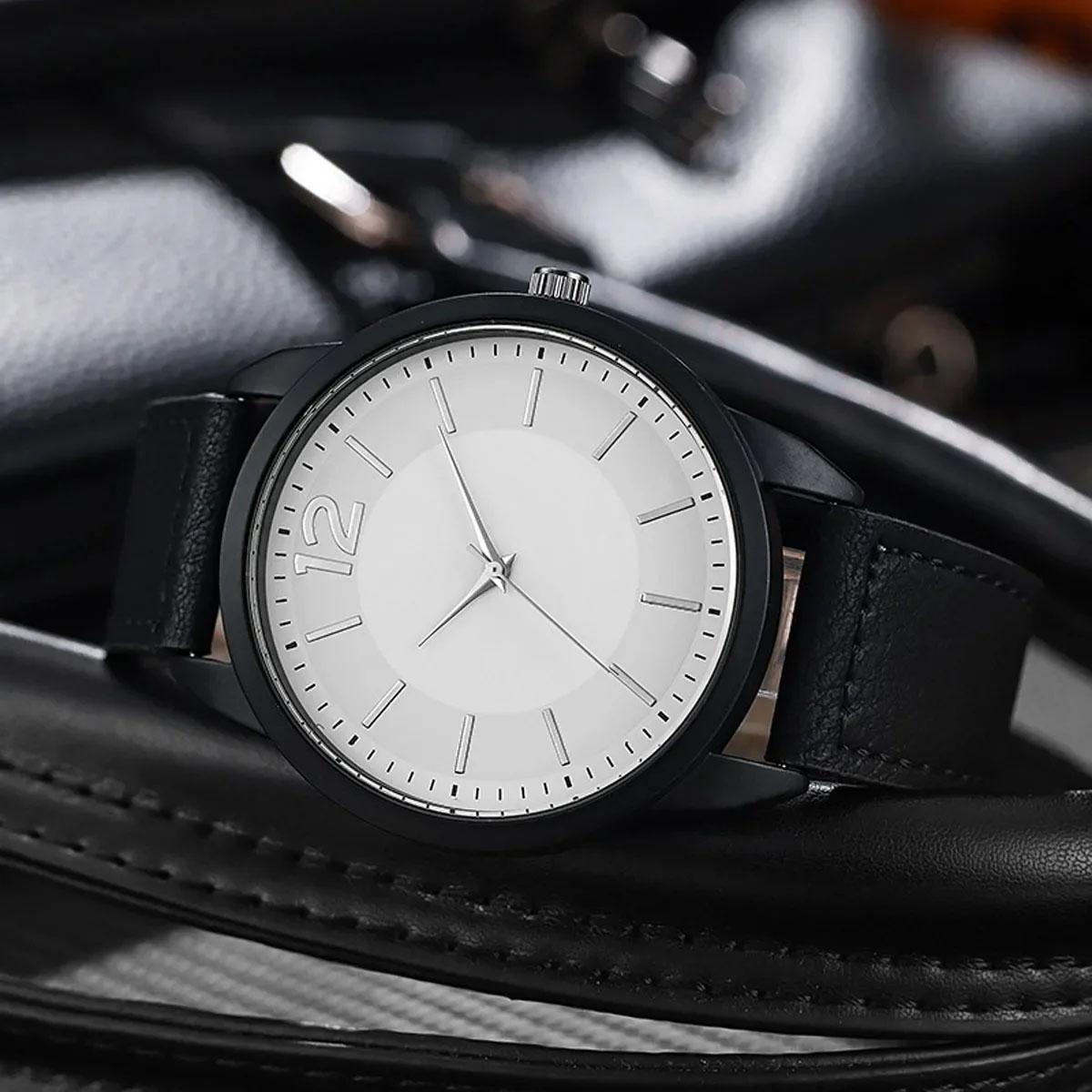 1 шт. - Модные и минималистичные парные часы, Легкие и роскошные минималистичные часы (нет коробки)