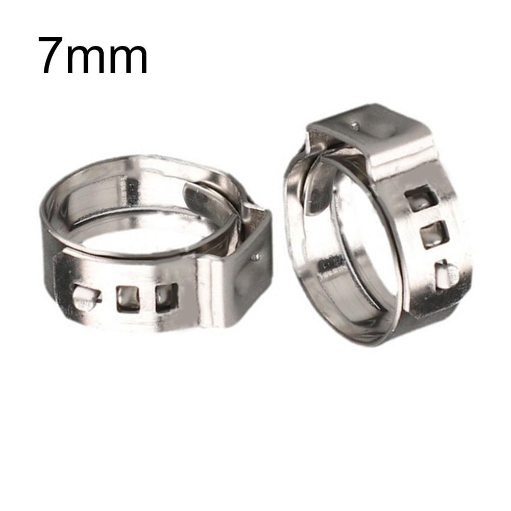 Sealing Various Hoses Single Ear Stepless Stainless Steel Hose Clamps