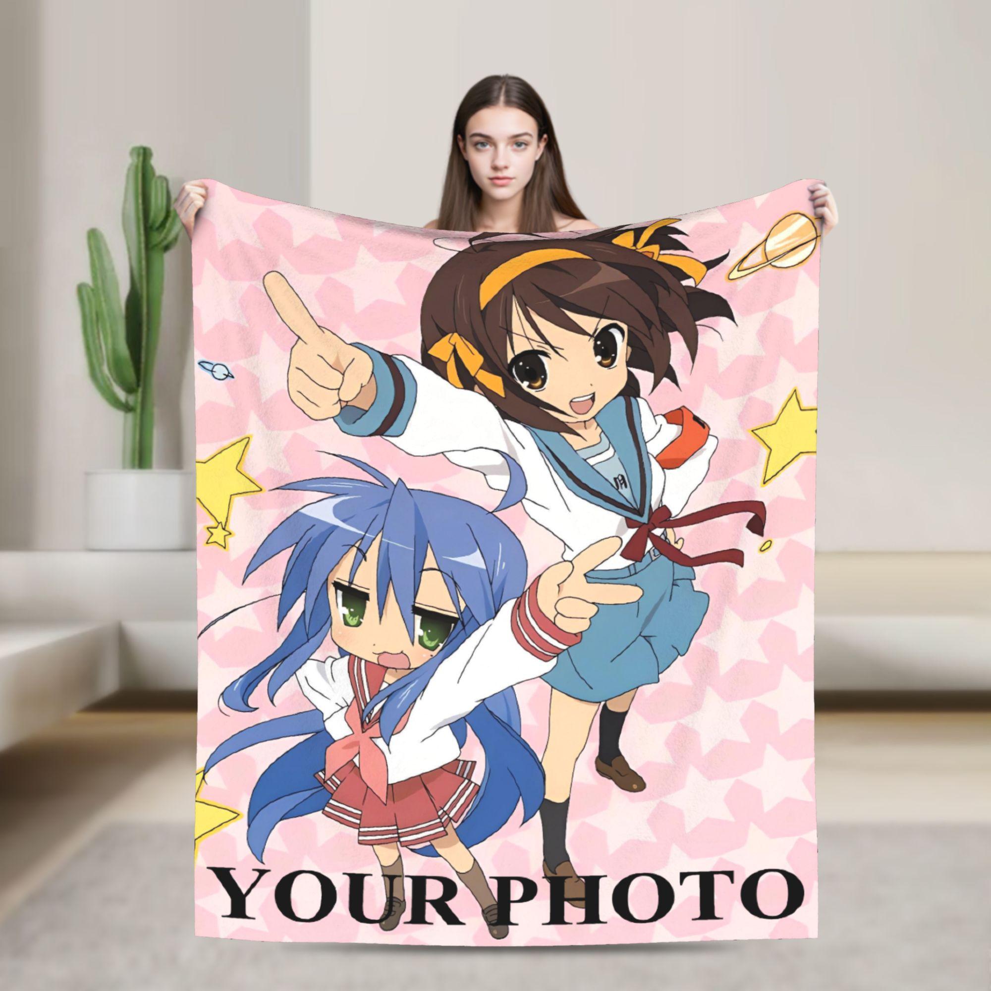 

Custom Your Photo Warm Blanket Kids Adult Plush Throw Blanket Aesthetic Outdoor Flannel Bedspread Sofa Bed Cover 75x90cm