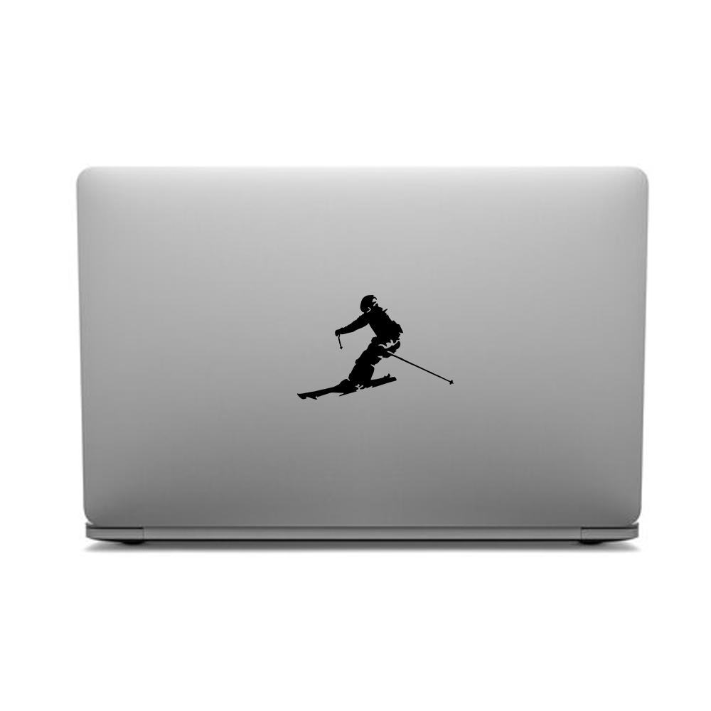 1PC Skiing Car Stickers Suitcase Refrigerator Wall Stickers Laptop Toilet Stickers
