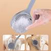 Silicone Long Handle Bath Brush Cleaning Massage Lazy Rubbing Bath Brush Back Bathroom Double-sided Bath Brush