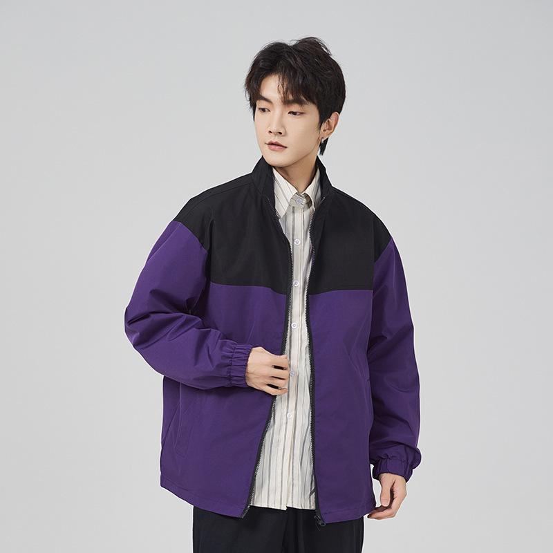 Jackets Men's Outdoor Windproof and Waterproof Jackets Loose Casual Gowns Autumn Stand Collar Jackets