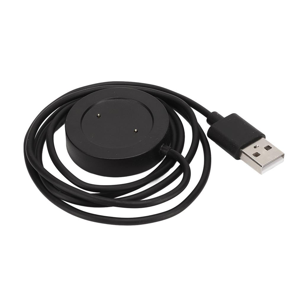 Kabelloses Smartwatch-Ladegerät 1m ABS Mehrfachschutz Smartwatch-Ladestation für VIVO Watch 2 WA2156A Schwarz