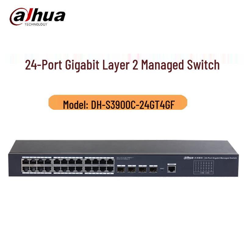 Dahua DH-S3900C-24GT4GF Layer 2 Managed Gigabit Ethernet Switch