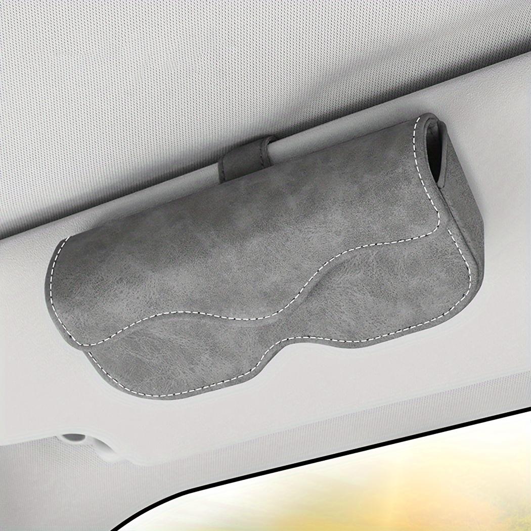 

Кліпса-тримач для окулярів в автомобіль на козирок - Регульована, Надійна фіксація, Різні кольори (Чорний, Коричневий, Сірий) - Ідеально для салонів автомобілів, Кліпса на сонцезахисний козирок сірий колір