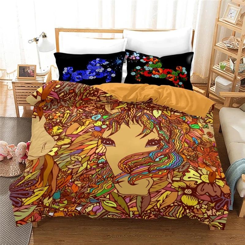 New Animal Horse 3d Bedding Set Printed Duvet Cover Set with Pillowcase Twin Full Queen King Size Bedclothes Drop Shipping