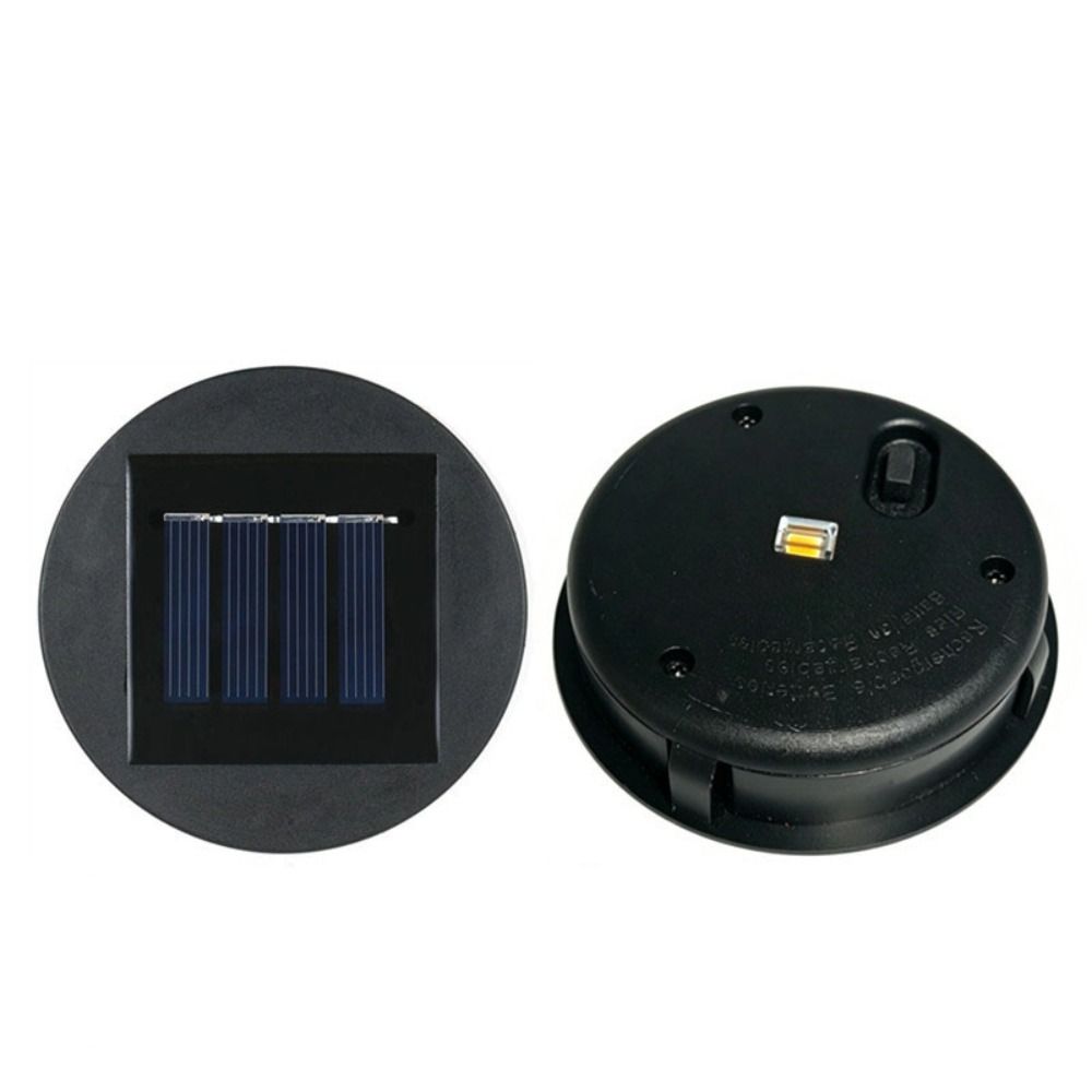 Couvercle de Lampe Solaire Étanche Motif Creux Abat-jour Solaire Pour Lampes Suspendues d'Extérieur