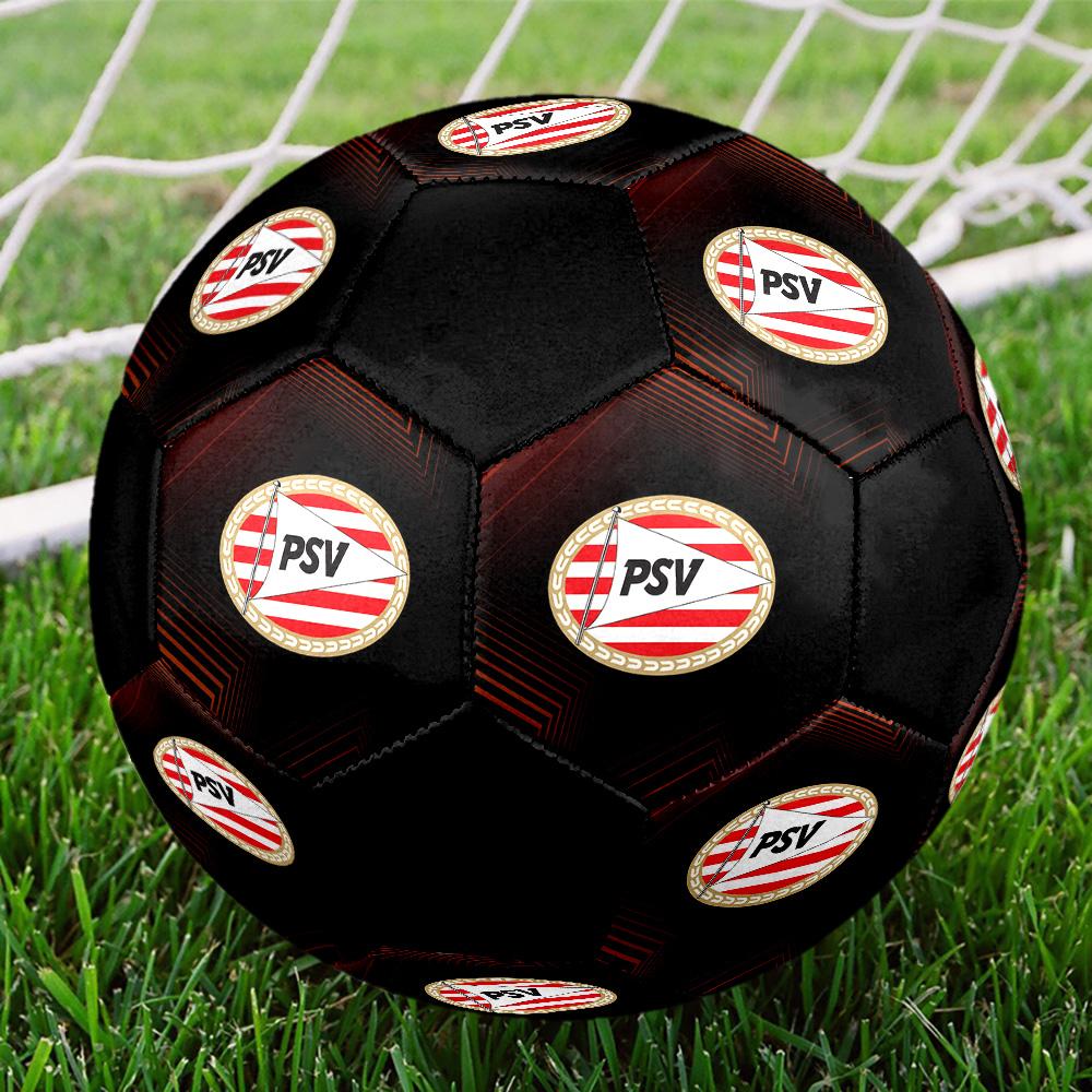 PSV Eindhoven Soccer Ball Colorful All Ages Machine Stitched PVC Competition Ready Durable High-Bounce.SIZE5