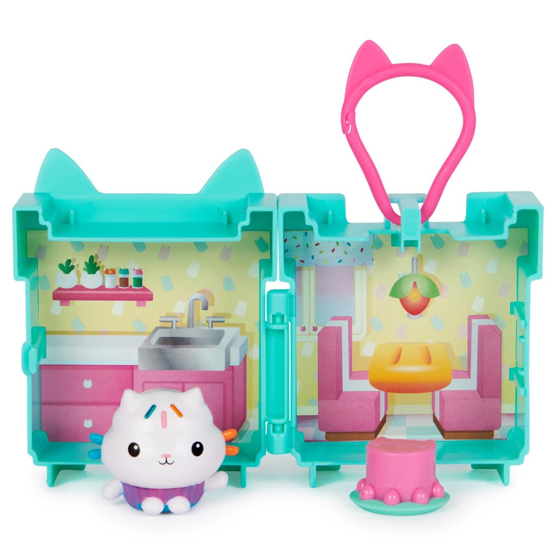 

TAKARA TOMY Кукольный домик Соединяемый Мини-дом 2 комнаты Gabby s Keeki s