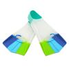 Swim Training Fins Travel Size Flippers Comfortable Silicone Swimming Fins Training Short Flippers for Kids Adult
