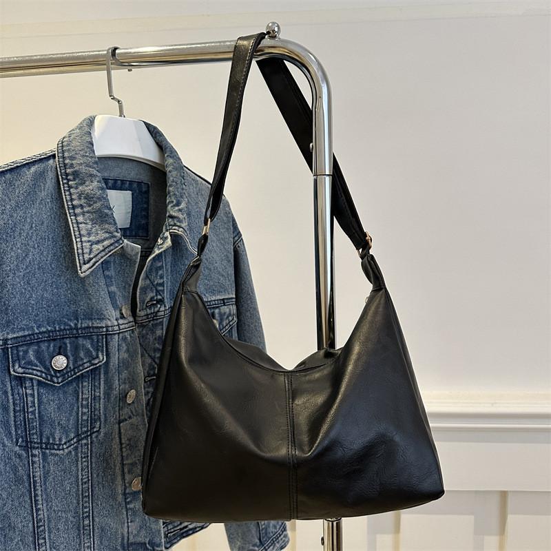 

Элегантная модная женская сумка-тоут большой вместимости для работы Black