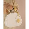 Niche Cream Cloud Bag Female Japanese and Korean Girl Cute Handbag Simple and Versatile Single Shoulder Messenger Female Bag